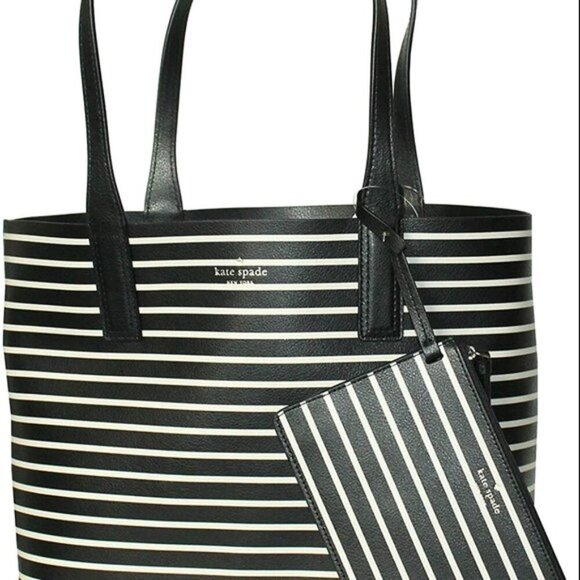 Kate Spade NWT Arch Lauren Reversible Large Tote WKRU5966 - Picture 1 of 13
